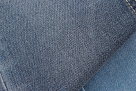 Polyester Spandex-Denim-Gewebe der Baumwolle9.2oz bereitete das Garn-dunkelblaue Sanforisieren auf