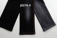 10 Oz Warp Slub High Stretch Schwarze Rückseite Gewebter Denim Stoff für Jeans