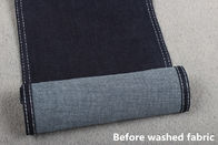 Das Stretchable Sanforisieren spinnen 10 Unze-Denim-Gewebe für Frühlings-Winter-dünne Frauen-Jeans vor