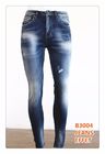 Baumwollausdehnungs-Vorgespinst-Denim-Gewebe des Kreuzschraffieren-11oz 170 cm 65% für Jeans