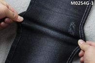 Ein 10,3 Unzen-Schwarz-Vorgespinst-Polyester Spandex-Denim-Gewebe schätzen Wear Ausdehnungs-Damen gering