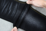 Schwarze Rückseiten-reines schwarzes Denim-Gewebe 9OZ für die Jeans-Herstellung