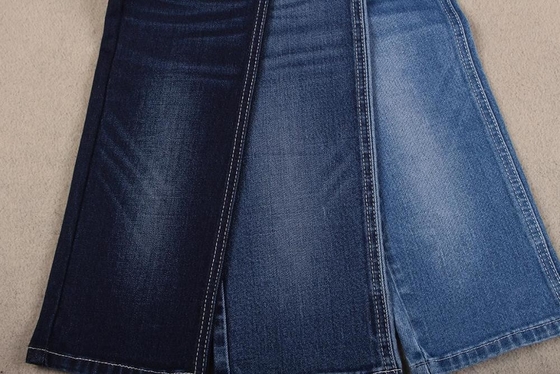 Baumwoll-Polyester dickflüssiges Spandex-Denim-Gewebe 58/59" dunkelblau
