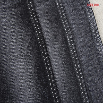 Schwarzer schwerer Baumwollespandex-hohes Ausdehnungs-Denim-Gewebe für Frauen Jean Pants