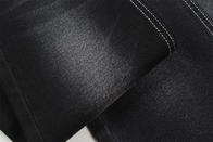 Billiger Preis 10,5oz Polyester Spandex Schwarzer Denim mit Elastizität Denim Stoff für Jeans