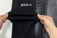 10 Oz Warp Slub High Stretch Schwarze Rückseite Gewebter Denim Stoff für Jeans