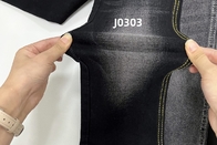 Großhandel 11 Oz Super Stretch Schwarz Gewebter Denim Stoff Für Jeans