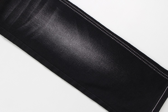 Warm verkaufen 10 Unzen Warp Slub High Stretch schwarze Rückseite Gewebe aus Jeans