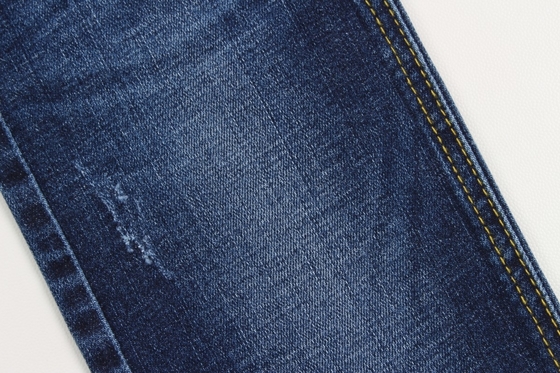 Warm verkauft und Großhandel dunkelblaue Schläufer-Slub-Jeans-Stoff