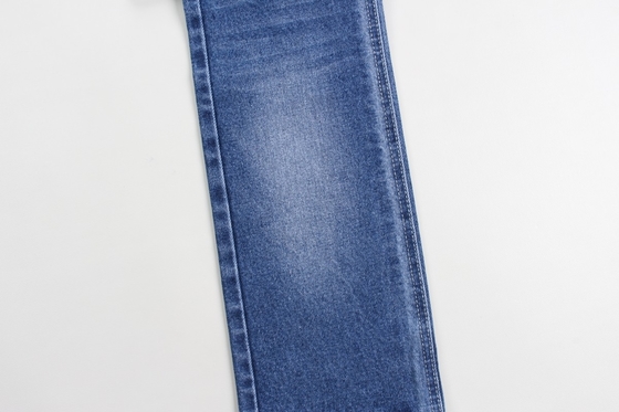 Großhandel 100% Baumwolle Dunkelblau starre Denimstoffe für Jeans