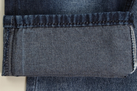 Großhandel 100% Baumwolle 7,3 oz dunkelblaue starre Jeans-Stoffe