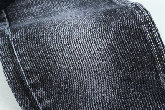 14oz wettbewerbsfähiger Preis Schwarzer Denim Stoff Für Mann Jeans oder Jacke Schwarze Rückseite Hohe Qualität Für Marke Jeans