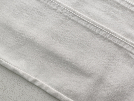 10oz PFD RFD Weißes Jeans-Gewebe für Frauen Jeans hochwertige Super-Stretch-Bleaching-Finish aus der chinesischen Fabrik Weilong