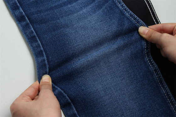 12 Oz Scharfer Preis Niedrigstrecken Denim Stoff Für Mann Arbeit Tragen Jeans Schwarz Rückseite Wettbewerbspreis von Weilong Textile