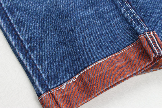 Großhandel 10 Oz Farbige Hinterseite Gewebter Denim Stoff Für Jeans