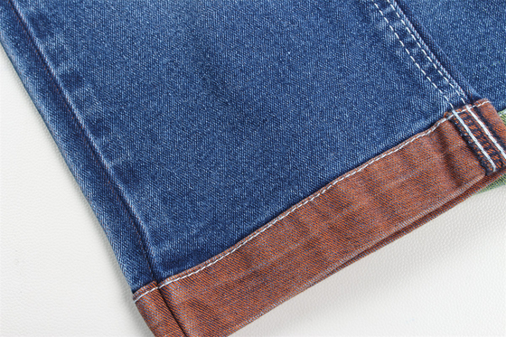 Großhandel 10 Oz Farbige Hinterseite Gewebter Denim Stoff Für Jeans