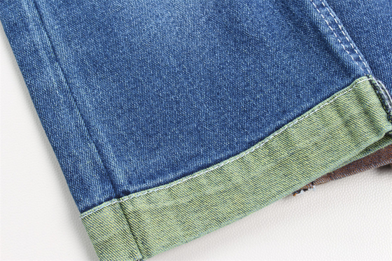 Großhandel 10 Oz Farbige Hinterseite Gewebter Denim Stoff Für Jeans