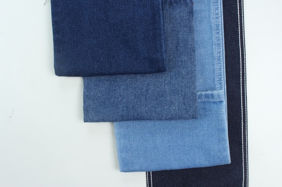 Großhandel 11 Oz 100% Baumwolle Dunkelblau Starr Jeans Stoff