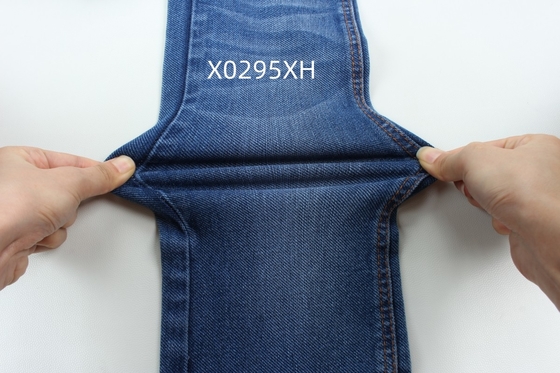 9.3 Oz Linke Hand Twill Stretch Gewebter Denim Stoff Für Jeans