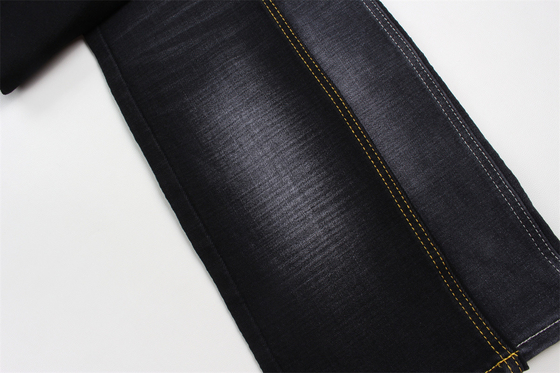 11.5 Oz Cross Slub Schwarze Rückseite Denim Stoff Für Mann Jeans Indien Markt Stil China Fabrik In Guangdong