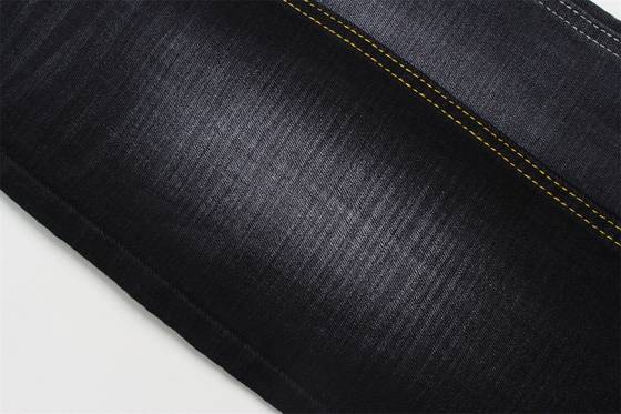 11.5 Oz Cross Slub Schwarze Rückseite Denim Stoff Für Mann Jeans Indien Markt Stil China Fabrik In Guangdong