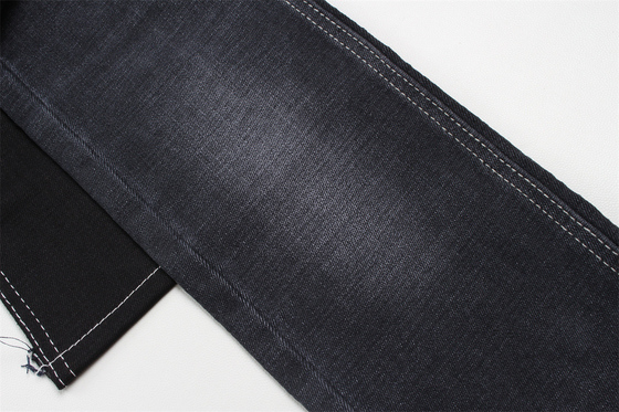 11.5 Oz Cross Slub Schwarze Rückseite Denim Stoff Für Mann Jeans Indien Markt Stil China Fabrik In Guangdong