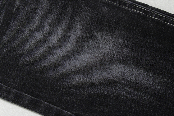11 Oz Warp Slub Schwarz Denim Stoff Für Mann Jeans High Stretch Indien Markt Stil Hot Sell