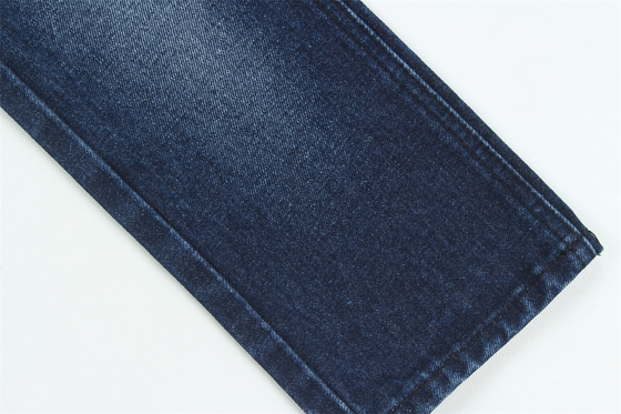 Blaue Farbe Denim Stoff starre 100% Baumwolle Recyclinggarn für Arbeiter Jean Stoff
