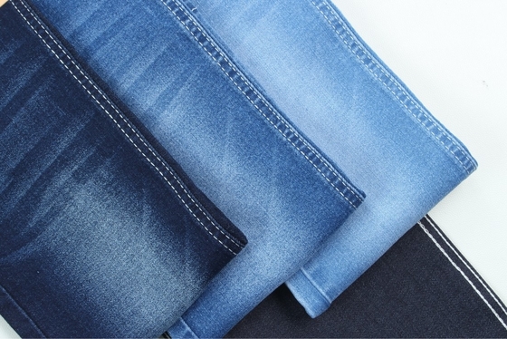 5000 Meter 9 Oz Warp Slub Denim Jeans Stoff Dunkelblau