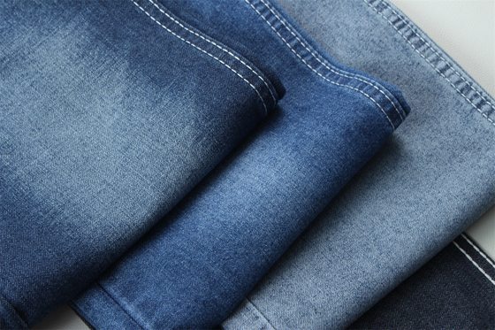 Modetrend Recycling Baumwolle Denim Stoff 100% Recycling Baumwolle 7 Oz Umweltfreundlich