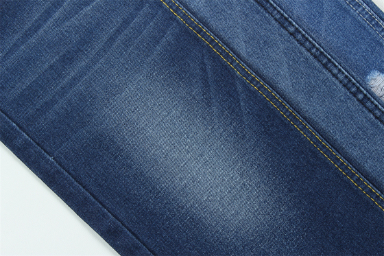 Neue Modetrend Recycling Baumwolle Denim Stoff 100% Baumwolle 10,5 Oz Umweltfreundlich