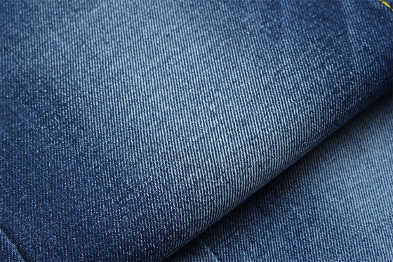 Neue Modetrend Recycling Baumwolle Denim Stoff 100% Baumwolle 10,5 Oz Umweltfreundlich