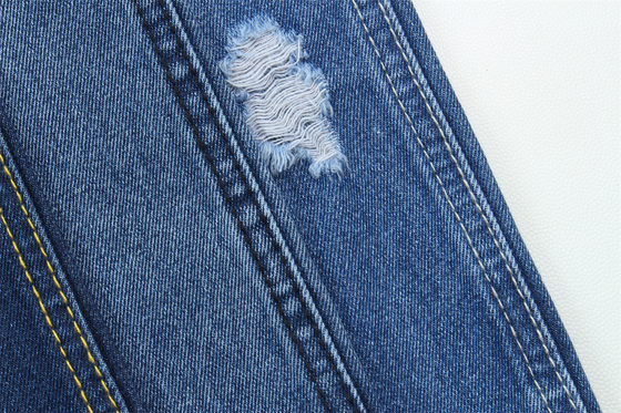 Neue Modetrend Recycling Baumwolle Denim Stoff 100% Baumwolle 10,5 Oz Umweltfreundlich
