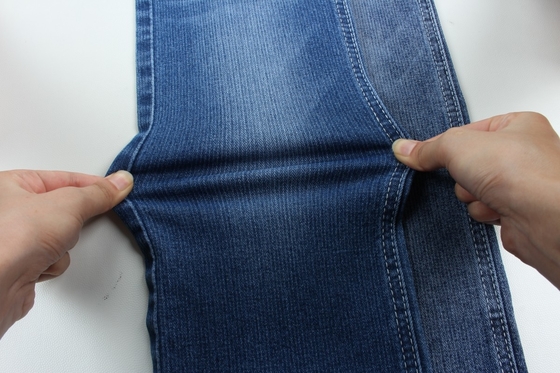 Spezielle Entwöhnung 10,3 Unzen dunkelblaue Niedrige Dehnung Jeans Stoff