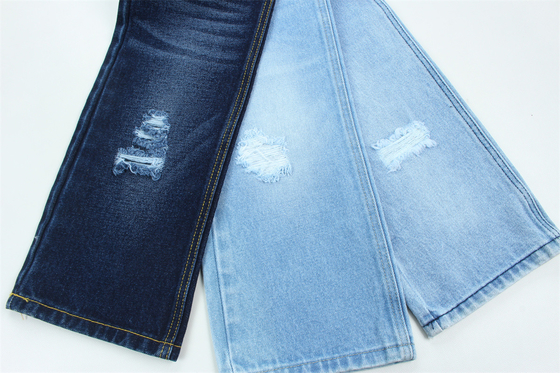 14oz Super Dunkelblau Denim Stoff starre 100% Baumwolle Frische Baumwolle für Marken Stil Jeans Boy Friend Stil