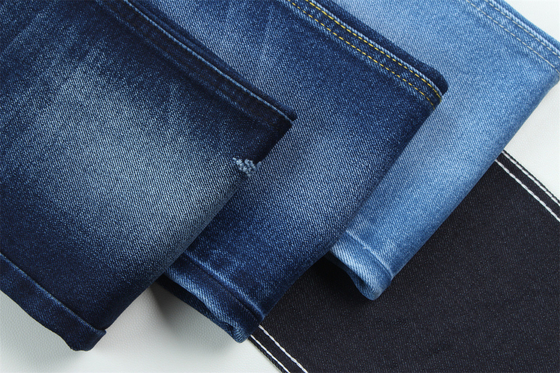 12 Oz Mann Stretch Jeans Stoff Denim Jeans Stoff High Stretch