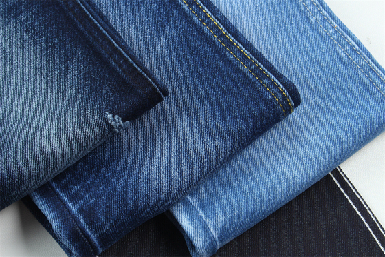 12 Oz Mann Stretch Jeans Stoff Denim Jeans Stoff High Stretch