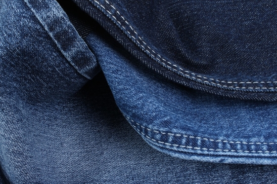 11.2 Oz Super dunkelblaue Baumwolle Spandex Denim Stoff für Jeans