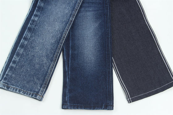 Guter Preis 190cm 13oz Baumwolle Polyester starre Denim Stoff für Jeans Online