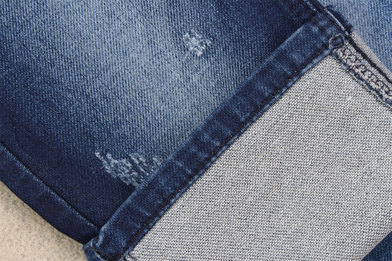 Falsch gestrickte Baumwolle Polyester Rayon Spandex Terry Denim Stoff für Jeans