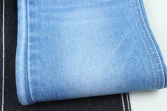 11.5oz Denim Stoff Steif 100% C Für Marken Stil Jeans Boyfriend Stil Weich Handfeeling Super Dunkelblau Farbe