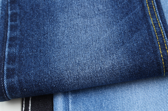 11.5oz Denim Stoff Steif 100% C Für Marken Stil Jeans Boyfriend Stil Weich Handfeeling Super Dunkelblau Farbe
