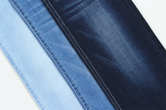 10 Einmal Dobby Baumwolle Polyester Spandex Stretchy Jacquard Denim Stoff für Jeans