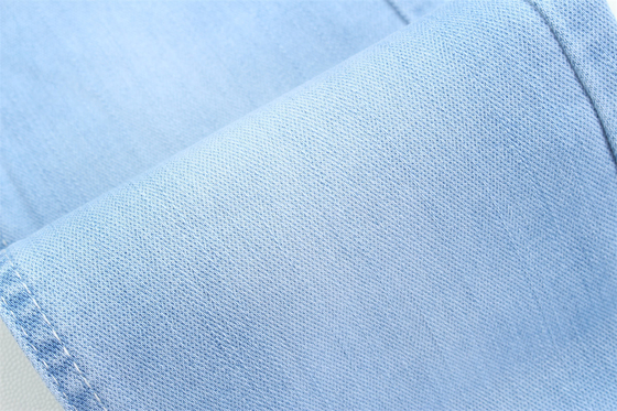 10 Einmal Dobby Baumwolle Polyester Spandex Stretchy Jacquard Denim Stoff für Jeans