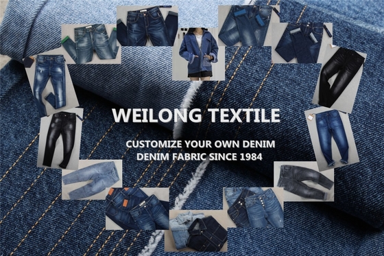 Popular 9 Oz Baumwolle Polyester Denim Stoff Jean Stoff Textil