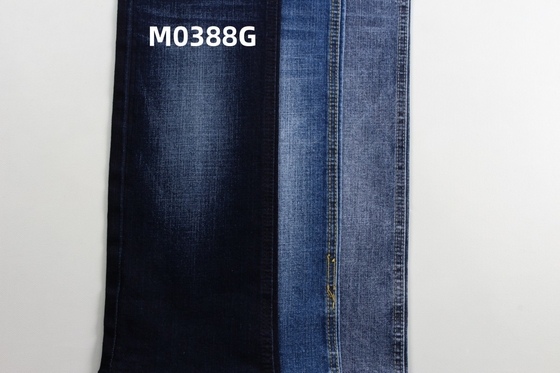 11.5 Oz Dunkelblau und Crosshatch Slub Gewebte Jeans Stoff Normalen Oberfläche