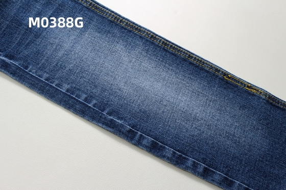 11.5 Oz Dunkelblau und Crosshatch Slub Gewebte Jeans Stoff Normalen Oberfläche