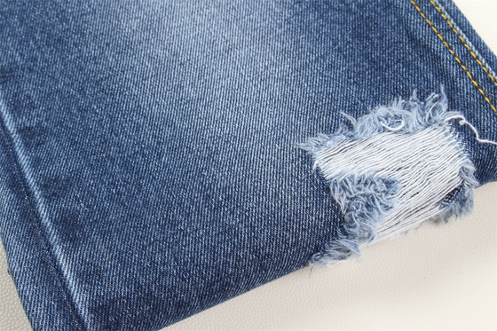 190cm Indigo Blau Baumwolle Polyester Steifes Denim Stoff Für Jeans