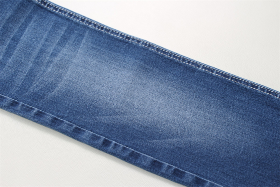 Dunkelblau Schwarz Rückseite Good Stretch Denim Stoff für Jeans