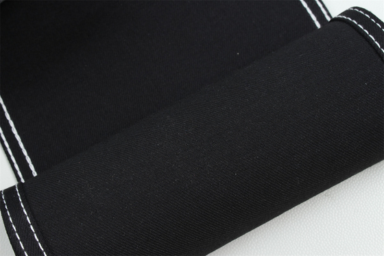 10 Unzen Schwarz Schwarz Good Stretch Denim Stoff Für Jeans